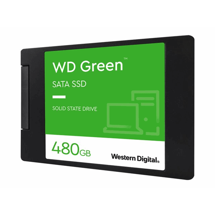 "WD Green internal solid state drive 2.5"" 480 GB SATA III SLC ** New Retail **"