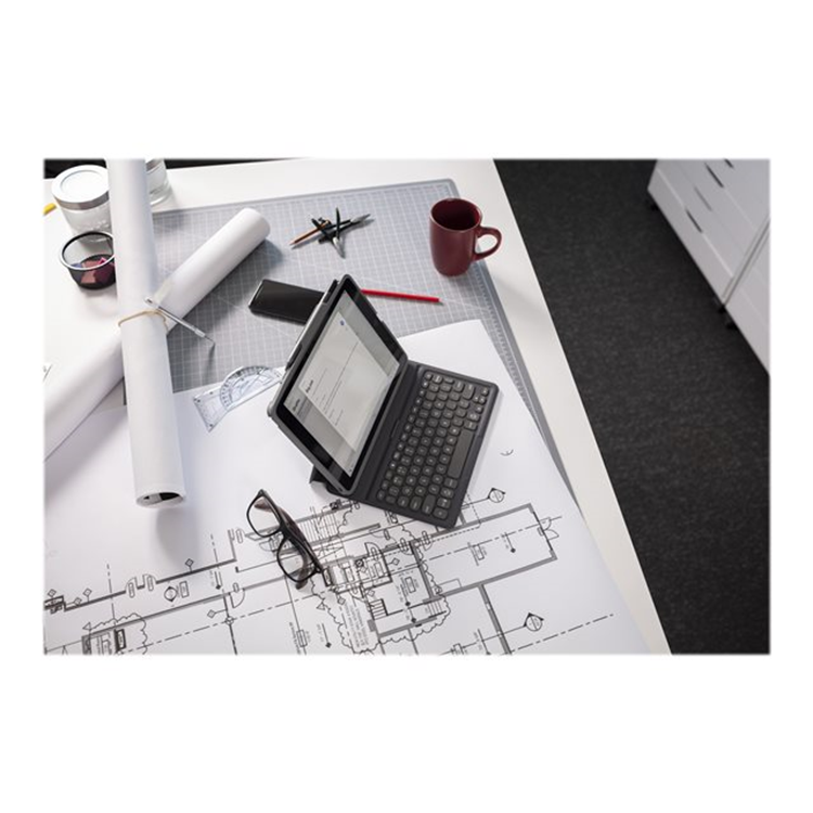 ZAGG Keyb Pro Keys iPad 10.2 Bla/Gray FR
