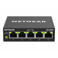 NETGEAR 5-Port GB Smart Man. Plus Switch NETGEAR 5-Port GB Smart Man. Plus Switch