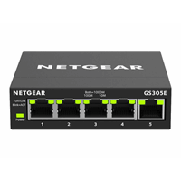 NETGEAR 5-Port GB Smart Man. Plus Switch NETGEAR 5-Port GB Smart Man. Plus Switch