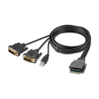 2-Port Dual Head DVI Modular Secure KVM