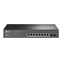 JetStream 10-Port Gigabit Smart Switch with 8-Port P oE+