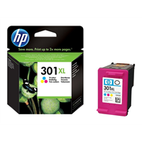 HP 301XL TRI-COLOR INK CARTRIDGE .