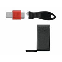 USB Port Lock /w Cable Guard Rectangular USB Port Lock /w Cable Guard Rectangular