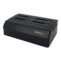 USB 3.0 to 4-Bay HDD Dock w/ UASP & Fans