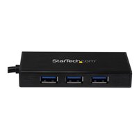 Portable USB 3.0 Hub w/ Gigabit Ethernet