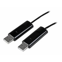 2 Port USB Keyboard Mouse Switch Cable