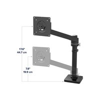 Ergotron NX Monitor Arm Black