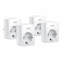 Mini Smart Wi-Fi Socket Energy Monitoring 4-Pack