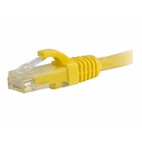 Cbl/0.5M Yellow CAT6 PVC Snagless UTP