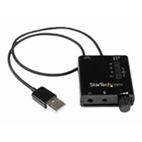 USB Stereo Audio Adapter External Sound