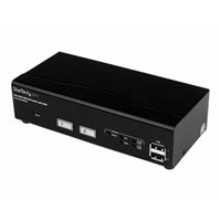 2 Port USB DVI KVM Switch with DDM Fast
