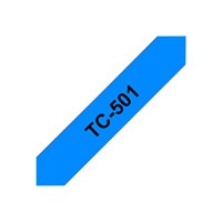 Tape/12mm blue/black f P-Touch