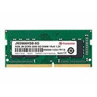 8GB JM DDR4 2666Mhz SO-DIMM 1Rx8 1Gx8 CL19 1.2V