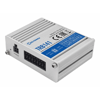 LTE Cat 1 gateway equipped with a microUSB and various Input/Output options including Digital Relay 