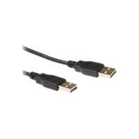 Sb2550 usb 2.0 a-a m/m black 5.00m. Eenh. 1 stk