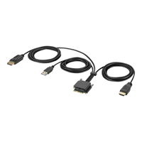 Modular HDMI and DP Dual Head Host Cable