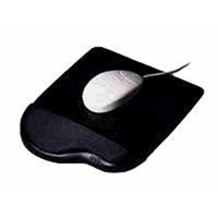 HEIGHT ADJUSTABLE MOUSE WRIST PAD BLACK