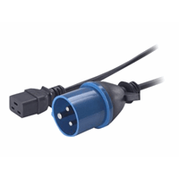 PWR CORD 16A 230V C19 TO IEC 309