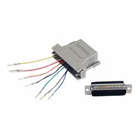 DB25 to RJ45 Modular Adapter - M/F DB25 to RJ45 Modular Adapter - M/F