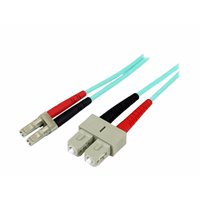 5M 10 GB AQUA FIBER PATCH CABLE LC/SC 5M 10 GB AQUA FIBER PATCH CABLE LC/SC