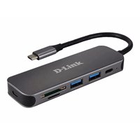 5-in-1 USB-C Hub with Card Reader 5-in-1 USB-C Hub with Card Reader