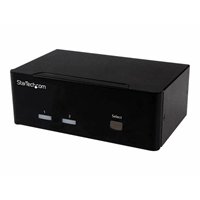 2-port KVM Switch w/ Dual VGA - USB 2.0