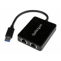 USB 3.0 to Dual Port Gigabit Ethernet Ad