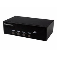 4-port KVM Switch w/ Dual VGA - USB 2.0