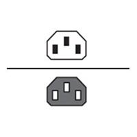 2.8m 10A/100-250V C13 to IEC 320-C14