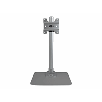 Desktop monitor stand with cable hook