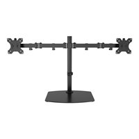 VISION Monitor Desk Stand Black Dual