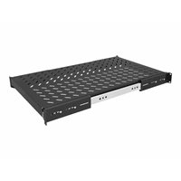 1U Depth Adjustable Sliding Shelf 100lbs 1U Depth Adjustable Sliding Shelf 100lbs