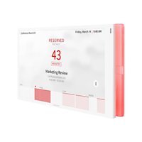 10.1" Room Scheduling TouchScreen LB WH