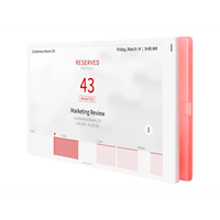 10.1" Room Scheduling TouchScreen LB WH