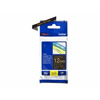 TZe334 12mm x 8m Standard laminated Gold