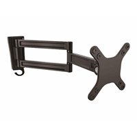 Wall Mount Monitor Arm - Dual Swivel