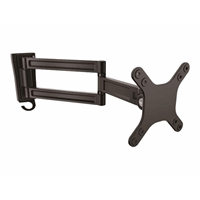 Wall Mount Monitor Arm - Dual Swivel