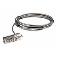 TARGUS DEFCON CL SECURITYKABEL 2.1M COMBINATIESLOT 4 CIJFERS TARGUS DEFCON CL SECURITYKABEL 2.1M COMBINATIESLOT 4 CIJFERS