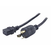 APC POWER CORD, C19 TO L6-30P, 2.4M APC POWER CORD, C19 TO L6-30P, 2.4M