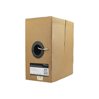 1000 ft Bulk Roll of Gray CMR Cat 6 Soli