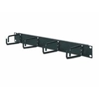 APC NETSHELTER 1U HORIZONTAL CABLE ORGANIZER BLACK