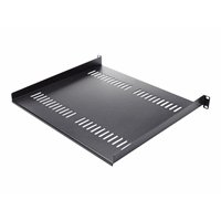 Vented 1U Rack Shelf - 16in Deep