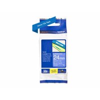 Tape/24mm white on blue f P-Touch