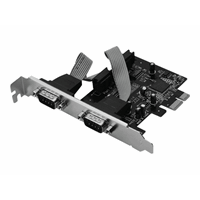 Serial I/O RS232 PCIexpress Add-On card