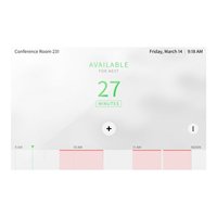7 in. Room Scheduling Touch Screen White