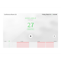 7 in. Room Scheduling Touch Screen White 7 in. Room Scheduling Touch Screen White