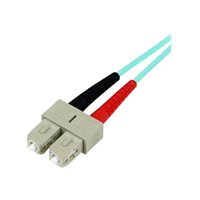1M 10 GB AQUA FIBER PATCH CABLE LC/SC 1M 10 GB AQUA FIBER PATCH CABLE LC/SC
