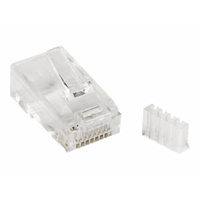 Solid Wire Cat 6 Modular Plug - 50 Pack