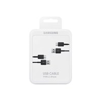 Samsung USB to USB-C Cable 1.5m Black x2 Samsung USB to USB-C Cable 1.5m Black x2